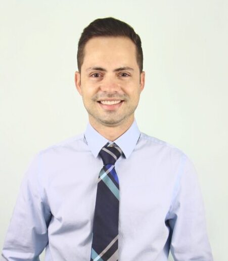 Smiling Young Man with Tie